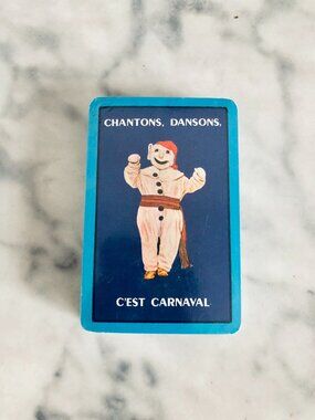 NEW Le Carnaval de Québec Playing Cards Vintage Sealed Bonhomme Cartes à jouer